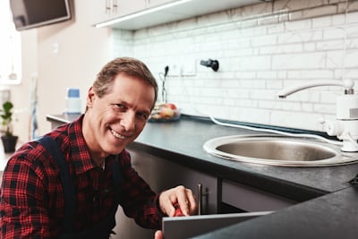 Kitchen plumbing repair